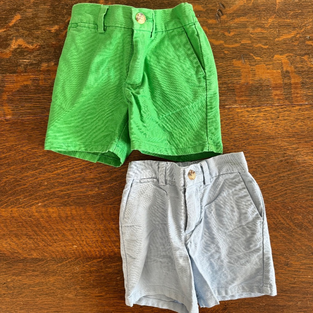 POLO Pair of Cotton Shorts, SIZE 12 mos